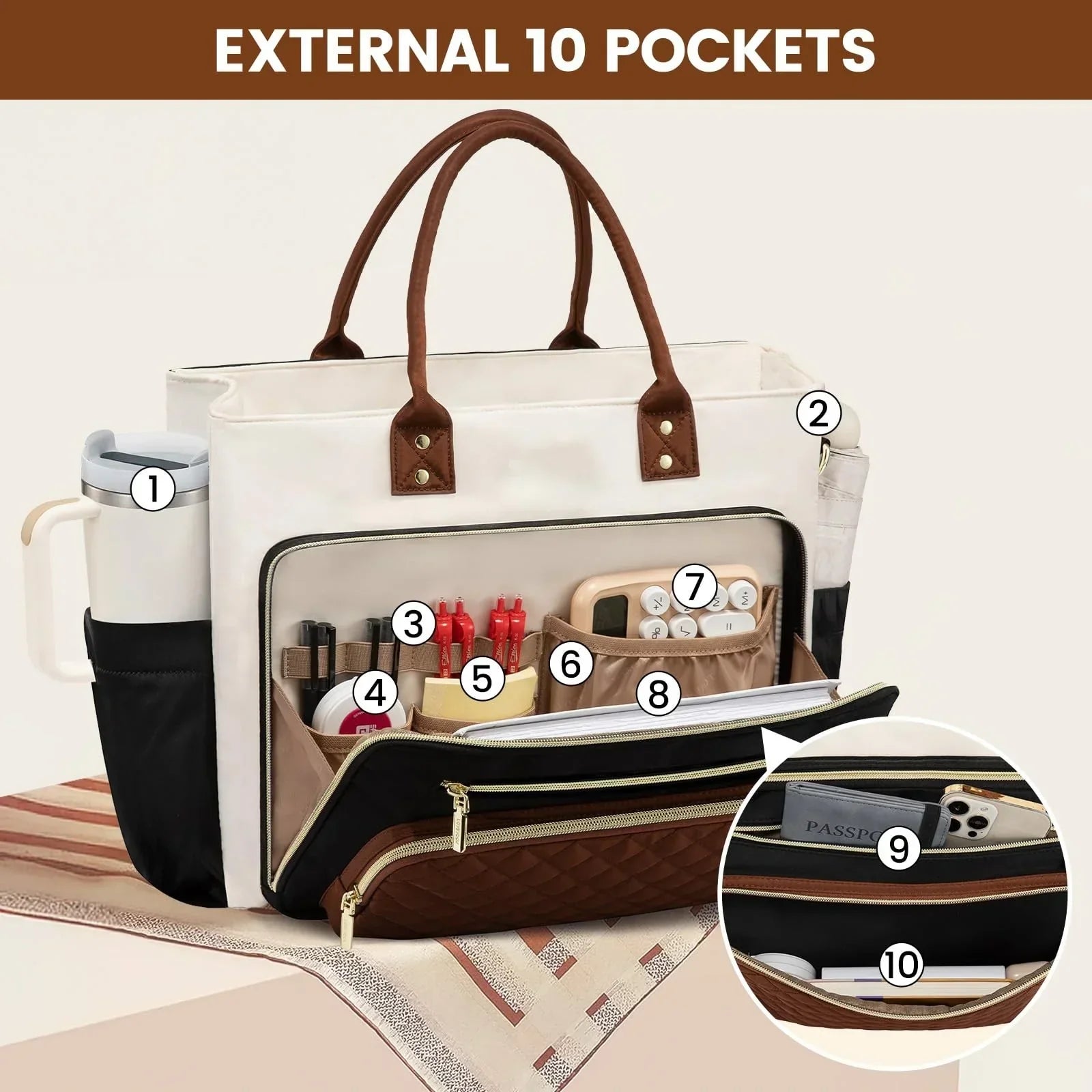 Best Large Work Tote Bags for Women 2026