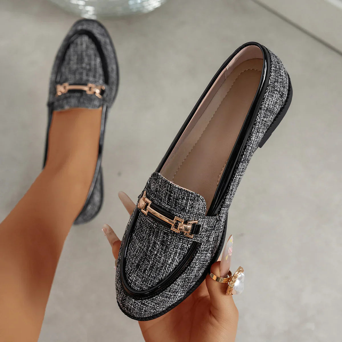 Best Ladies Flat Round Toe Slip On Shoes 2026