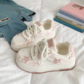 Breathable Mesh Platform Sneakers Lace-Up – sole profile