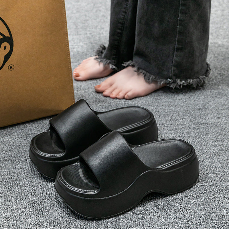 Sarah Express Height-Enhancing EVA Platform Slide Sandals
