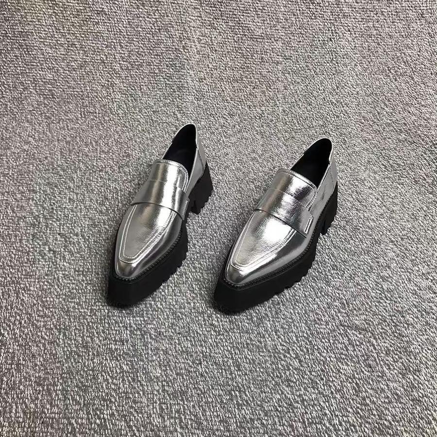Sarah Express Chunky Platform Slip-On Loafers