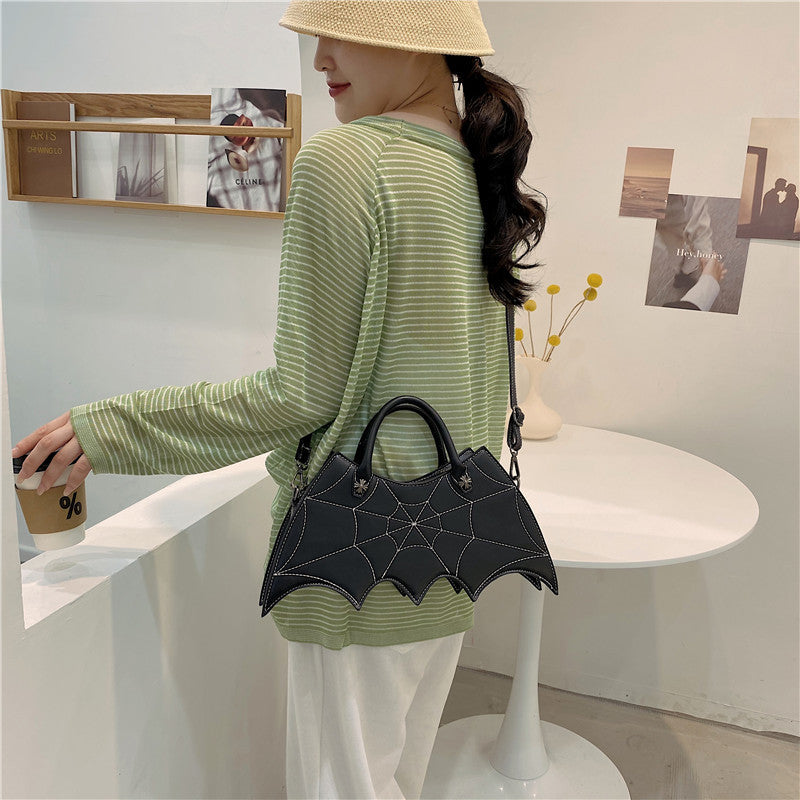 Sarah Express Spider Web Gothic Crossbody Handbag
