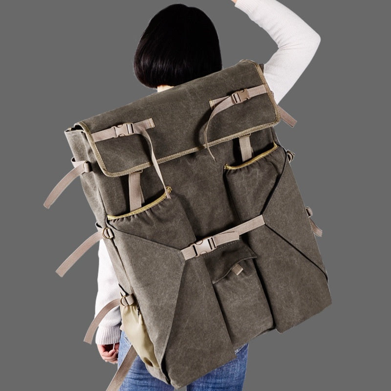 Sarah Express Canvas Drawing Board Backpack for Artists