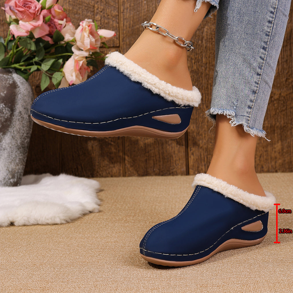 Sarah Express Plush Lined Wedge Garden Sandals