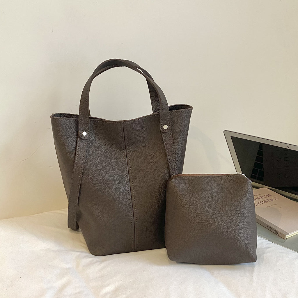 Sarah Express Minimalist Bucket Bag Set Two Piece