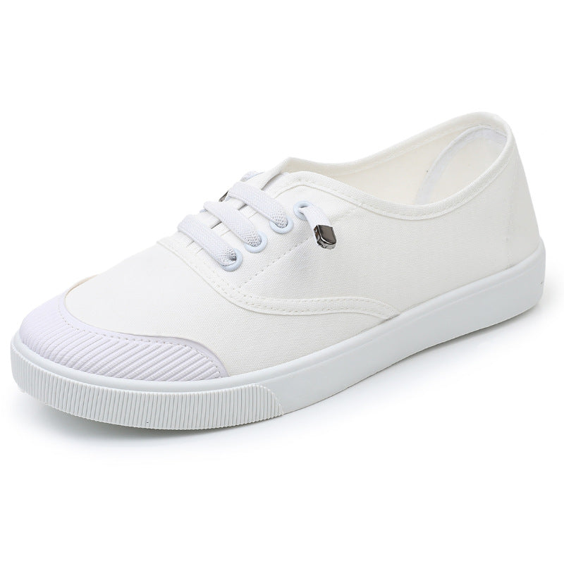 Sarah Express Women's Lightweight Canvas Slip-On Sneakers