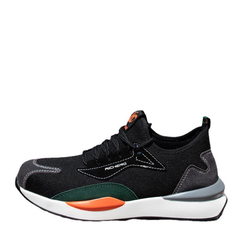 Sarah Express Men's Breathable Protective Work Safety Shoes