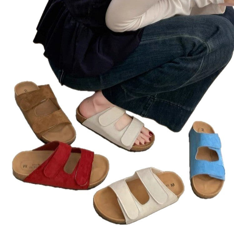 Sarah Express Women's Slide-On Soft-Soled Outdoor Sandals