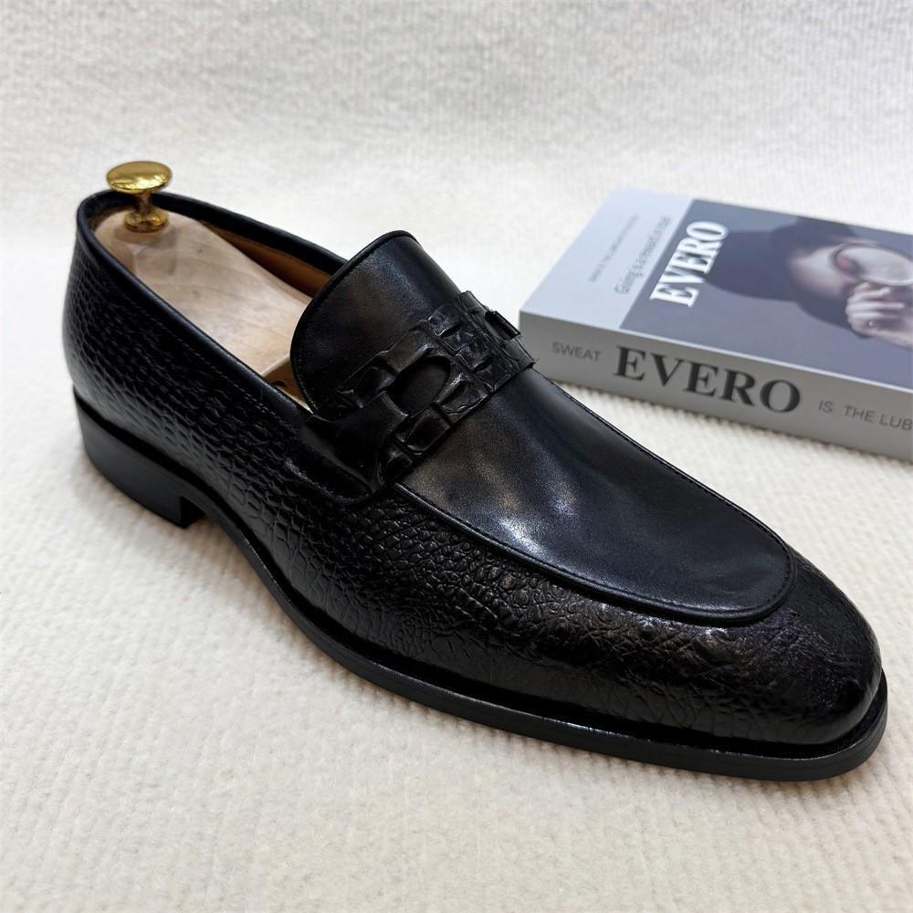 Large-size Mens Casual Formal Leather Shoes – product detail alternate view 11