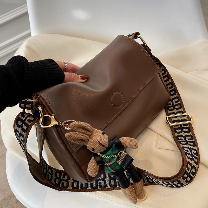 Sarah Express Retro Minimalist Mini Square Crossbody Bag