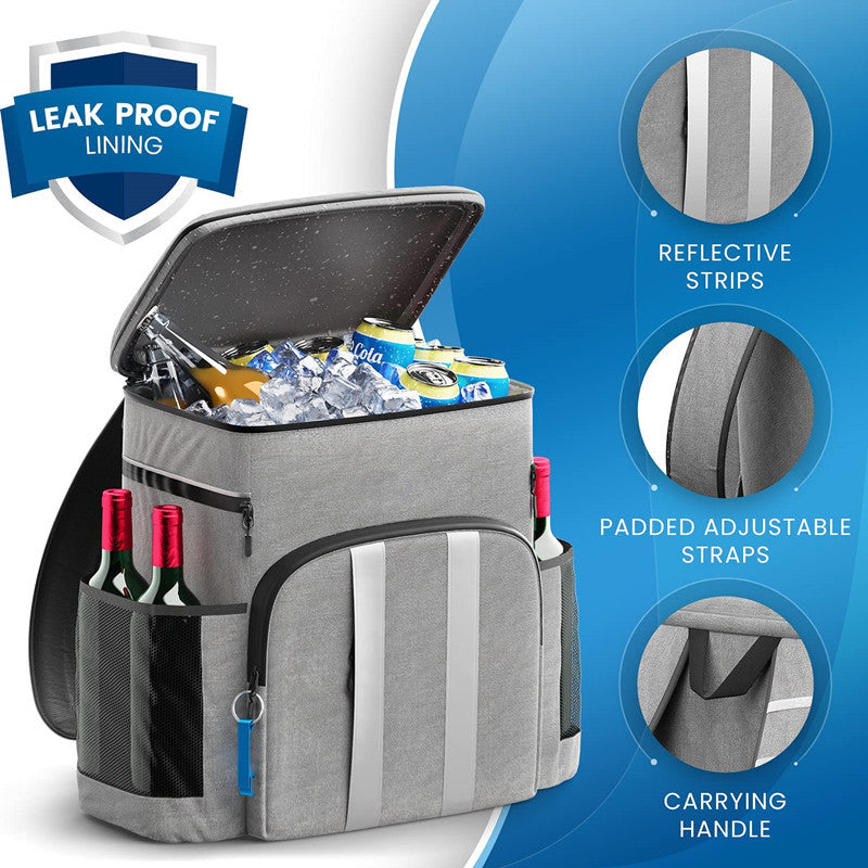 Sarah Express Insulated Large Capacity Picnic Cooler Backpack