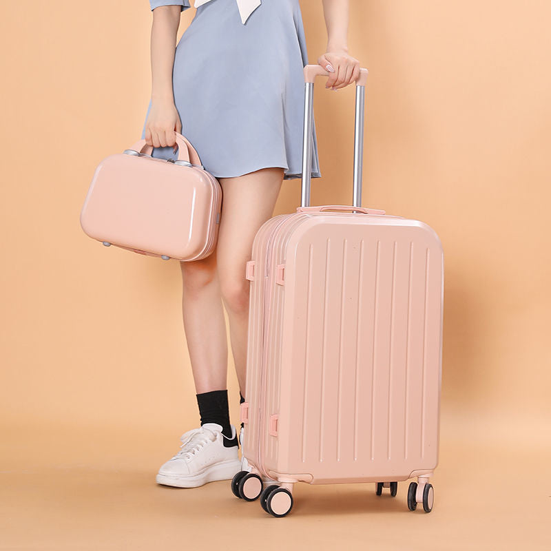 Sarah Express Candy Color Rolling Travel Suitcase Set