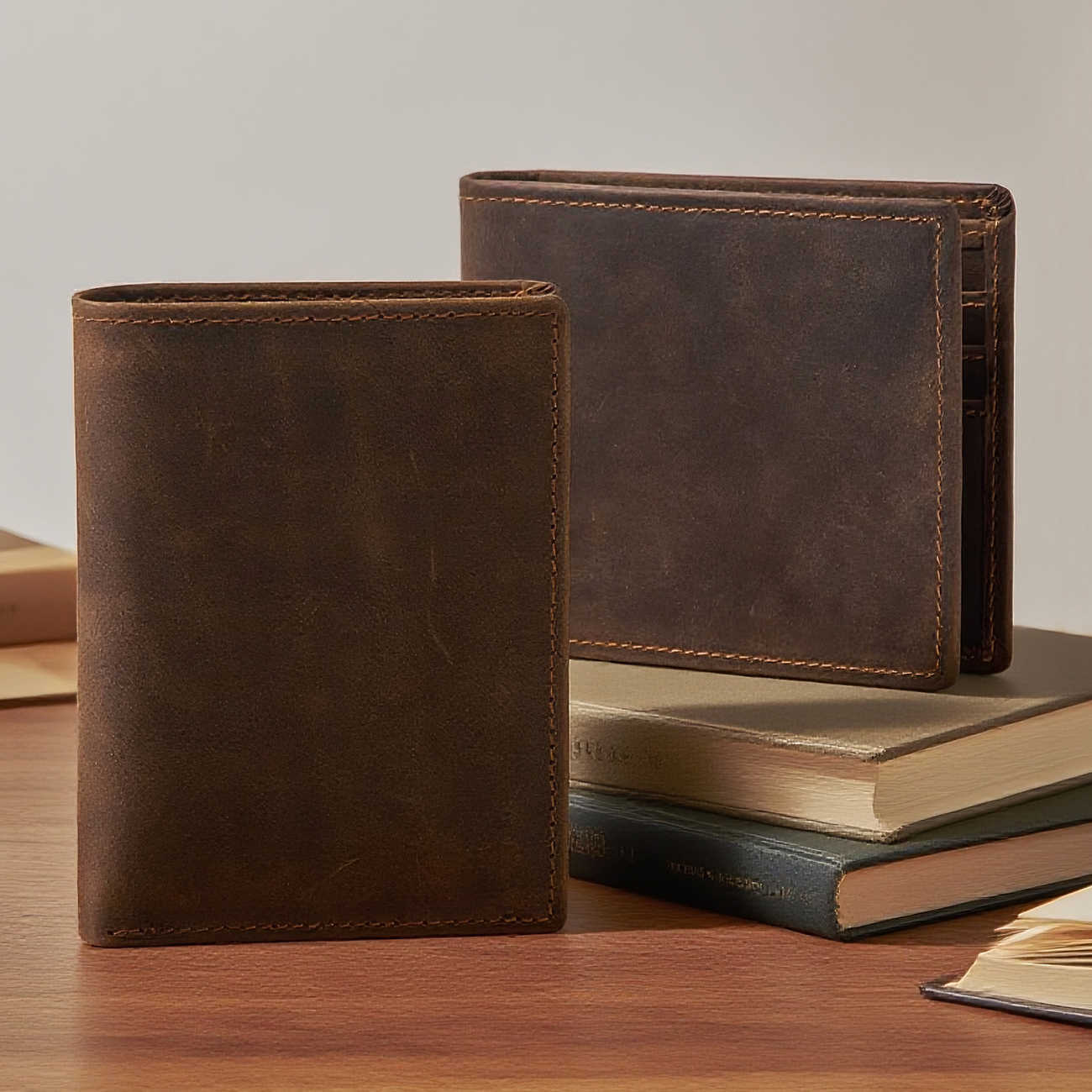 Sarah Express Leather Bifold Wallet for Men