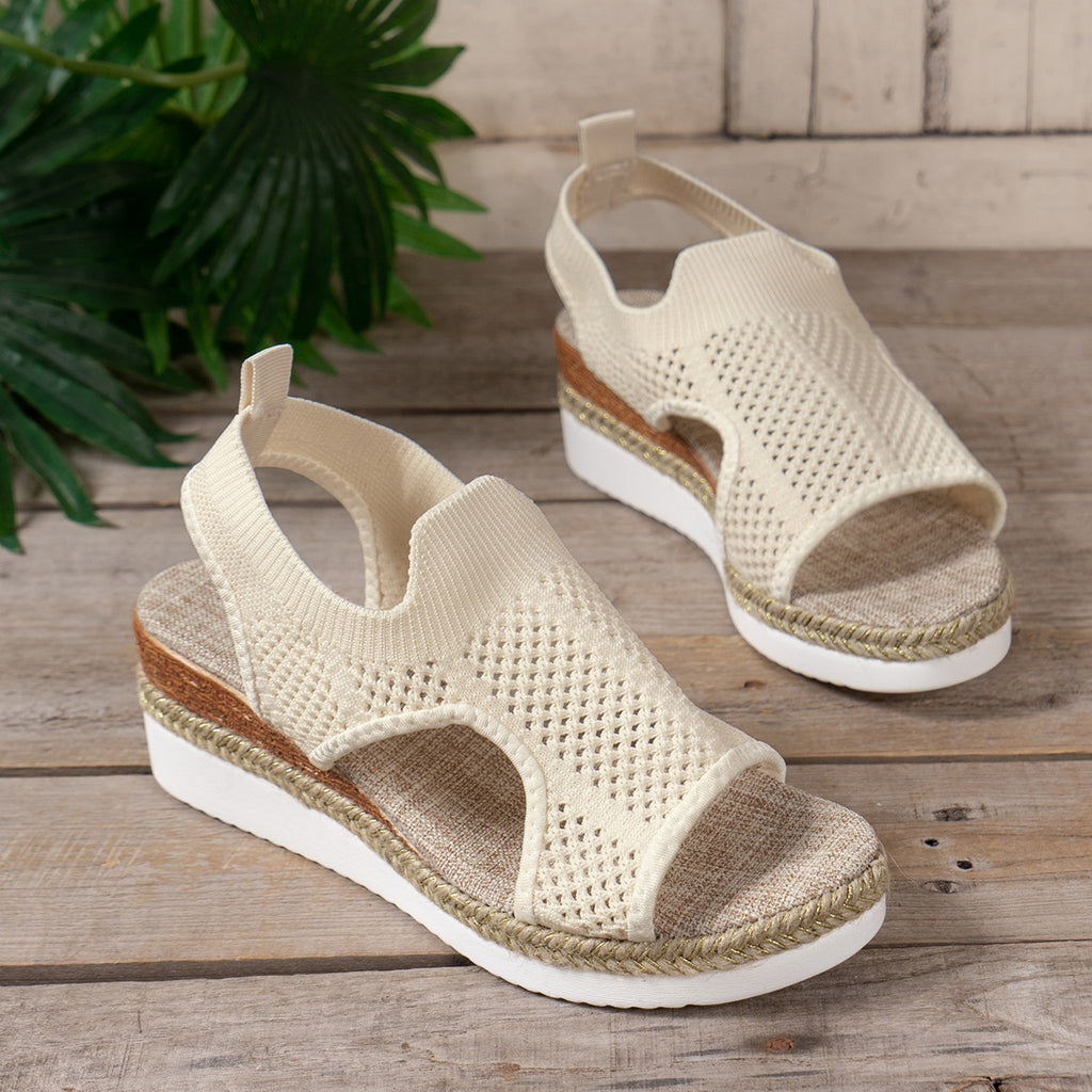 Sarah Express Breathable Mesh Wedge Sandals