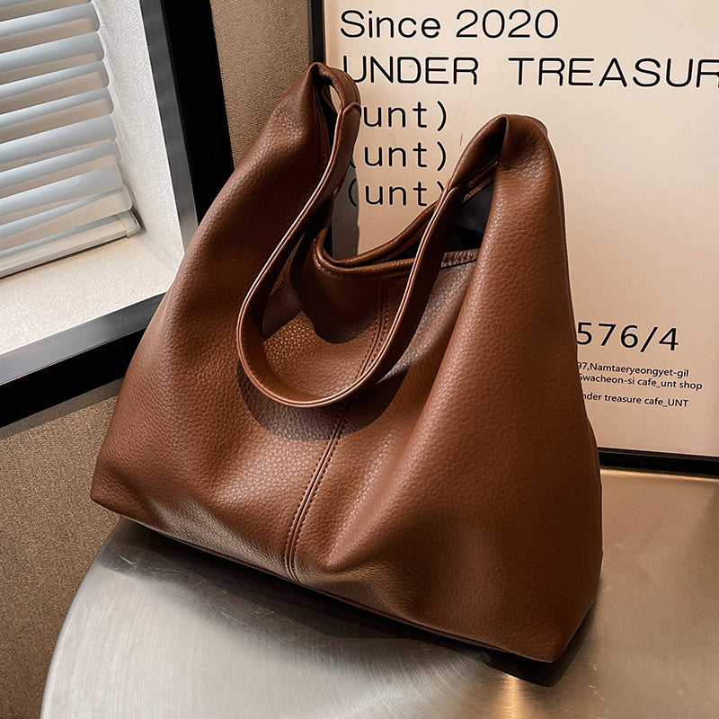 Sarah Express Structured Vegan Leather Crossbody Commuter Bag