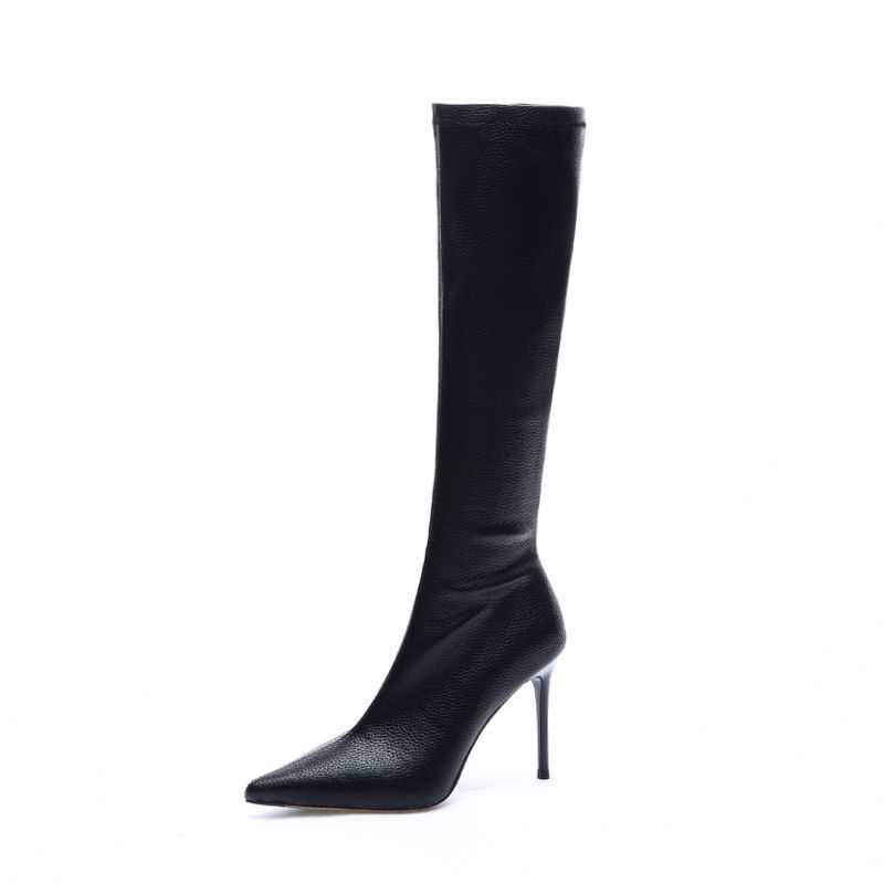 Sarah Express Over-the-Knee Stiletto Boots Pointed Toe