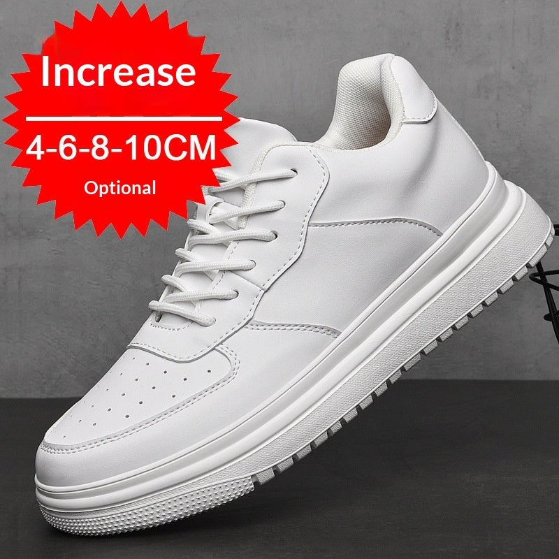 Sarah Express Men's Height-Increasing Casual Lace-Up Sneakers