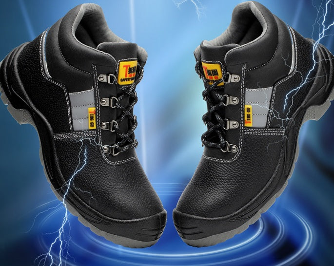 Sarah Express Men's Protective Steel Toe Work Boots