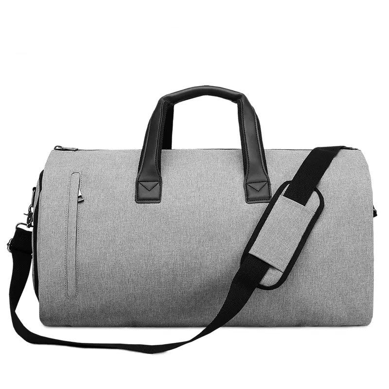 Sarah Express Large Capacity Travel Duffel Bag Light Grey