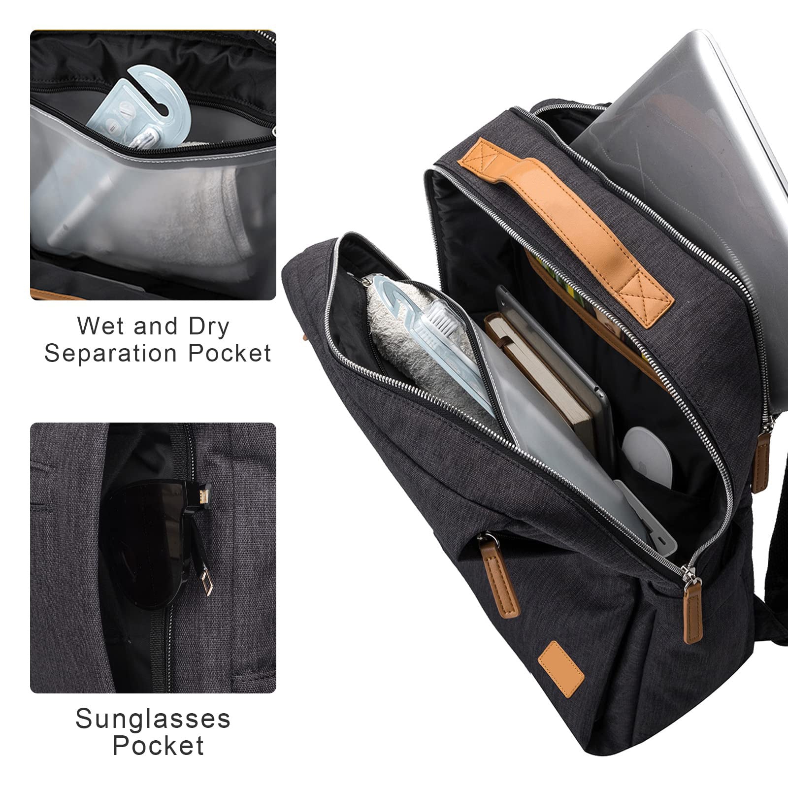Sarah Express Multifunctional Business Laptop Travel Backpack