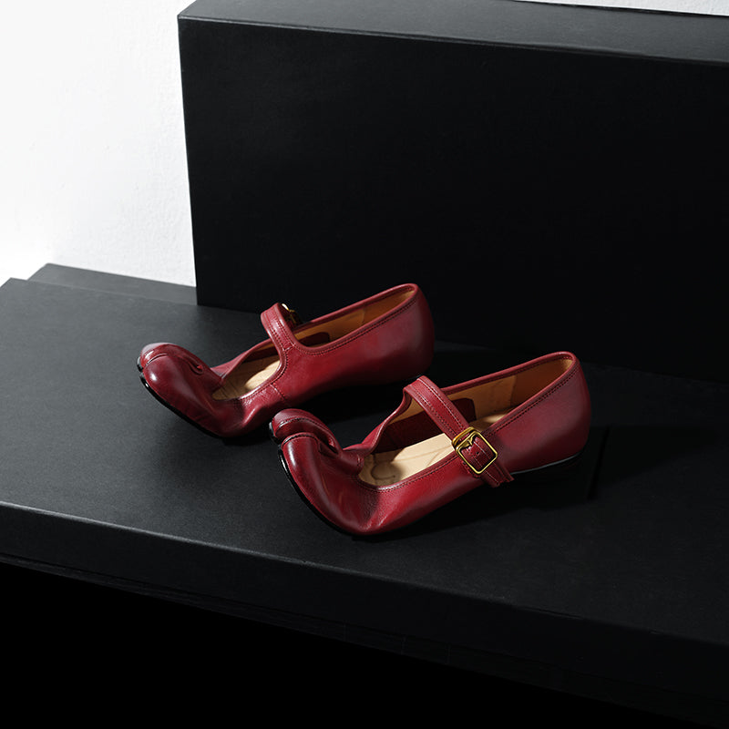Sarah Express Split-Toe Tabi Mary Jane Flats