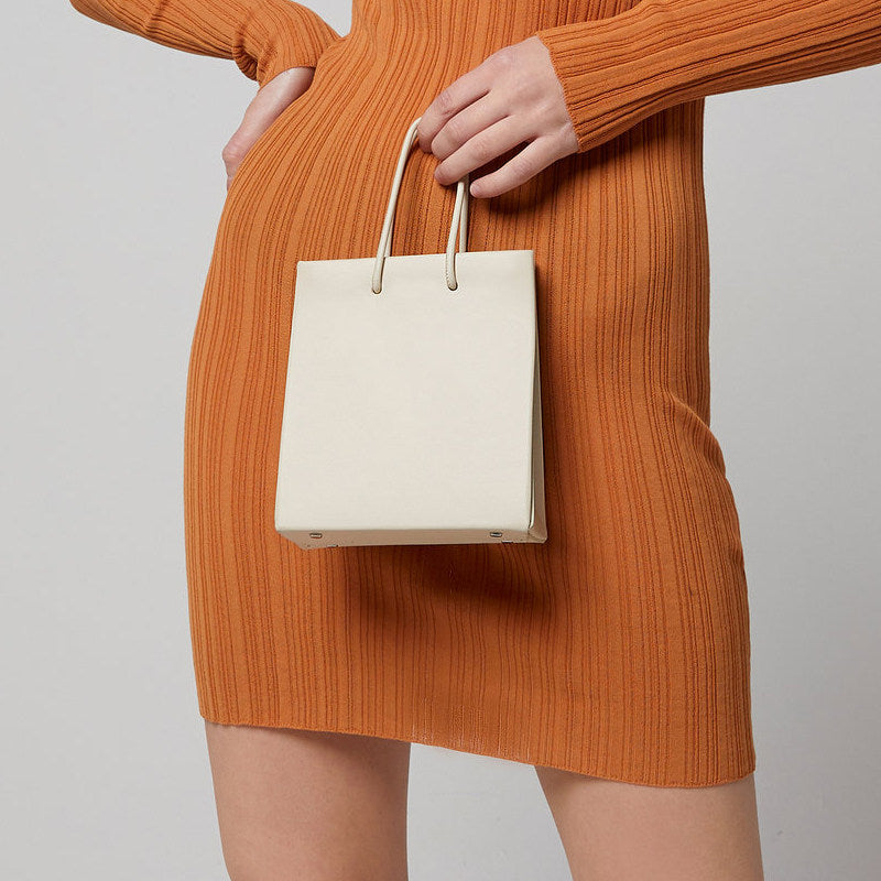 Sarah Express Minimalist Mini Crossbody Shoulder Bag Beige
