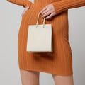 Sarah Express Minimalist Mini Crossbody Shoulder Bag Beige