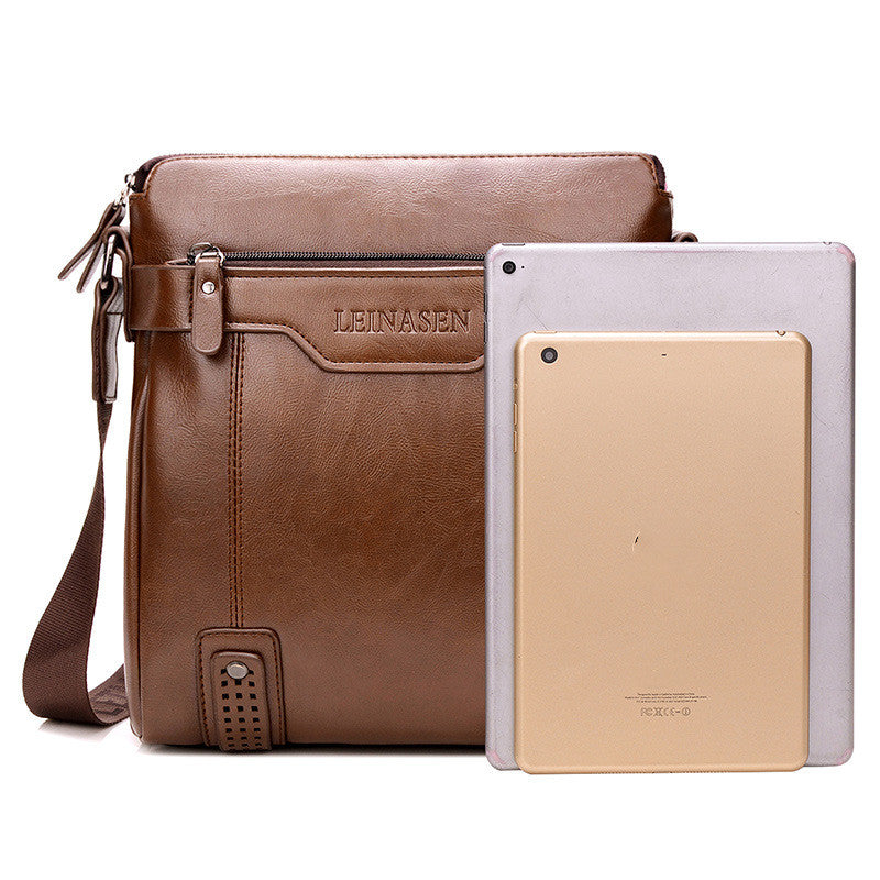 Sarah Express Men's Structured Messenger Shoulder Bag