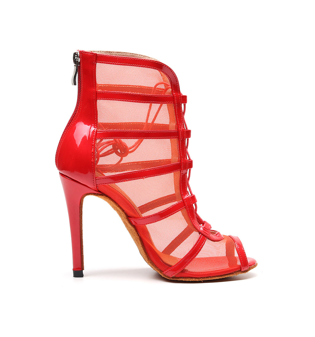 Sarah Express Women's Latin Dance High Heels Red
