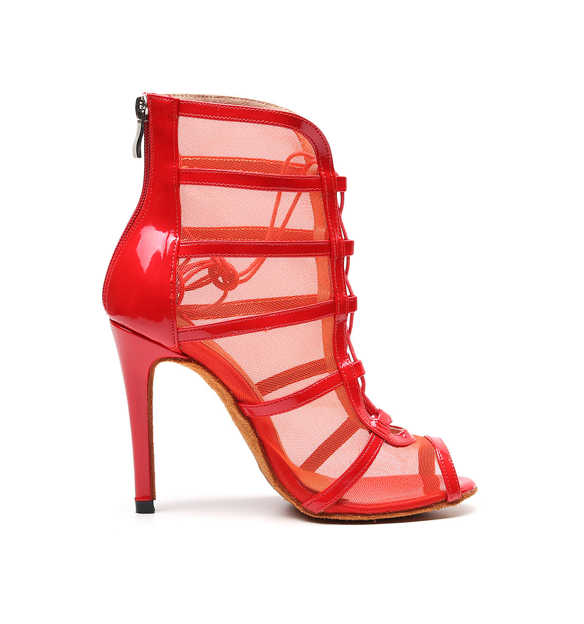 Sarah Express Women's Latin Dance High Heels Red