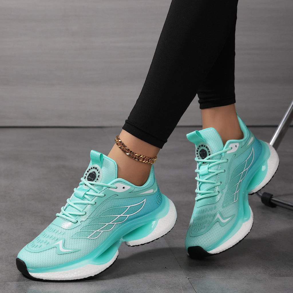 Sarah Express Lightweight Mesh Shock-Absorbing Athletic Sneakers
