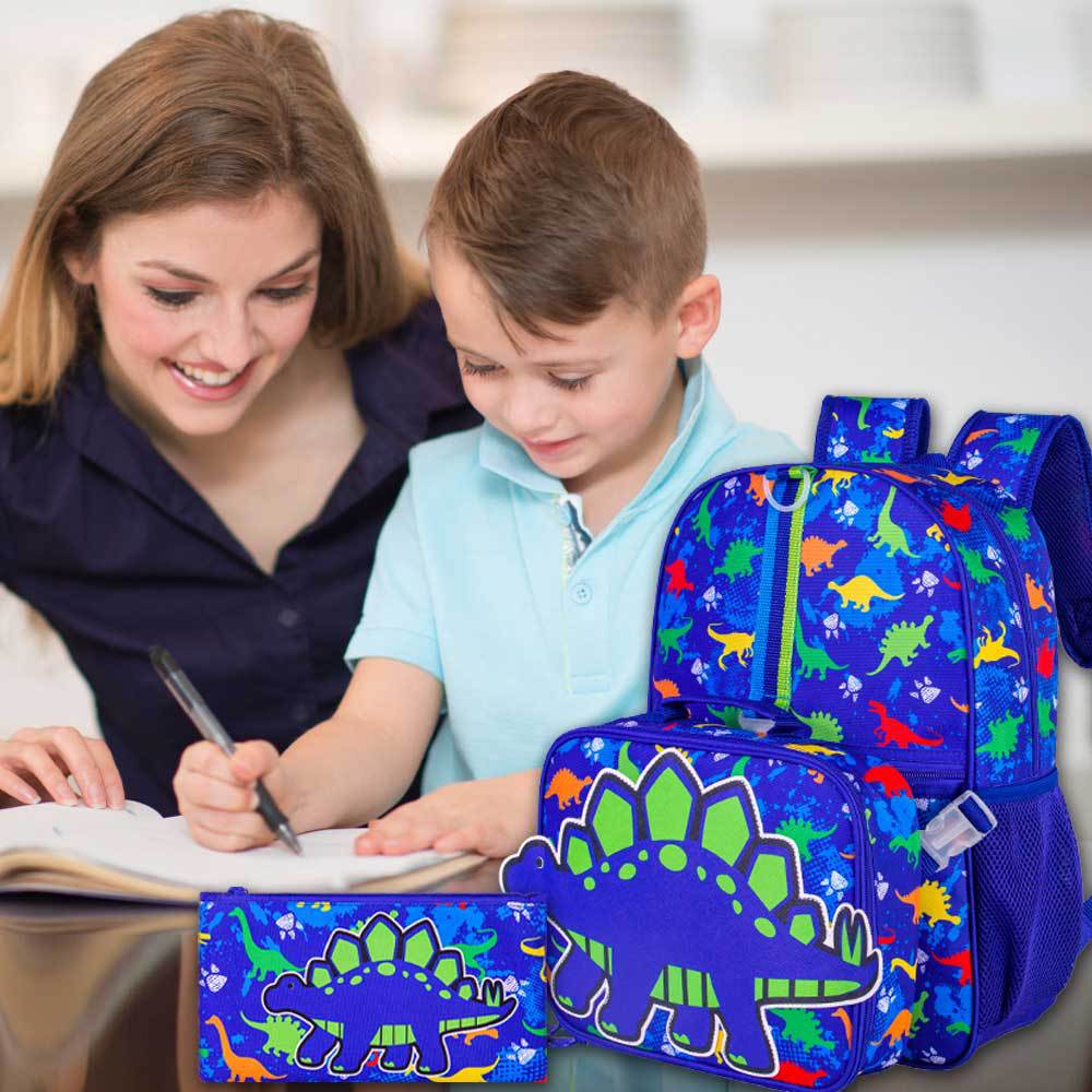 Sarah Express Kids 3-Piece Cartoon School Backpack Set