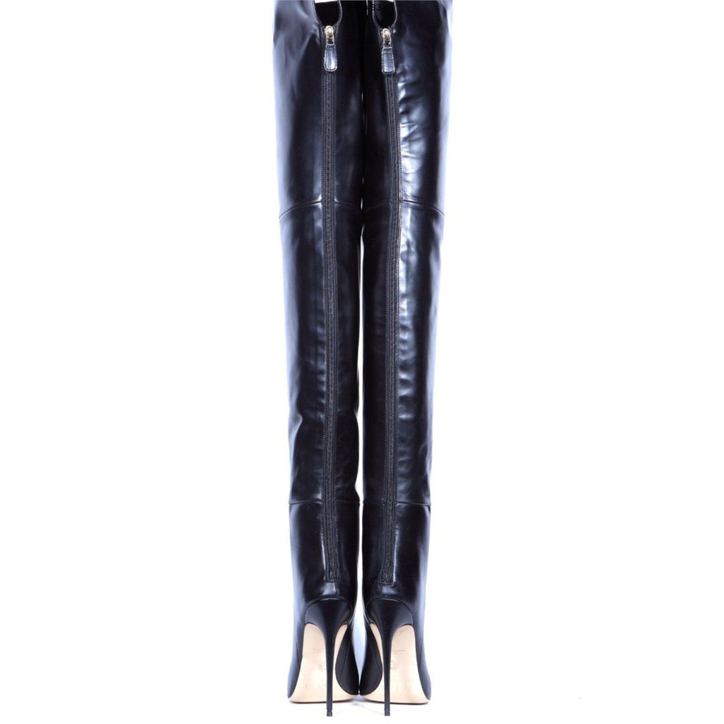 Sarah Express Pointed-Toe Over-the-Knee Stiletto Boots
