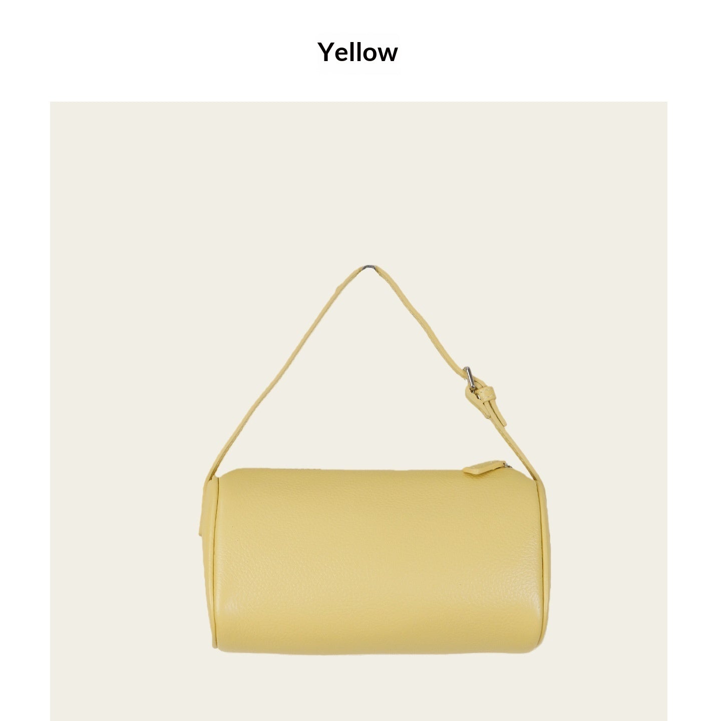 Sarah Express Minimalist Cylindrical Leather Crossbody Bag
