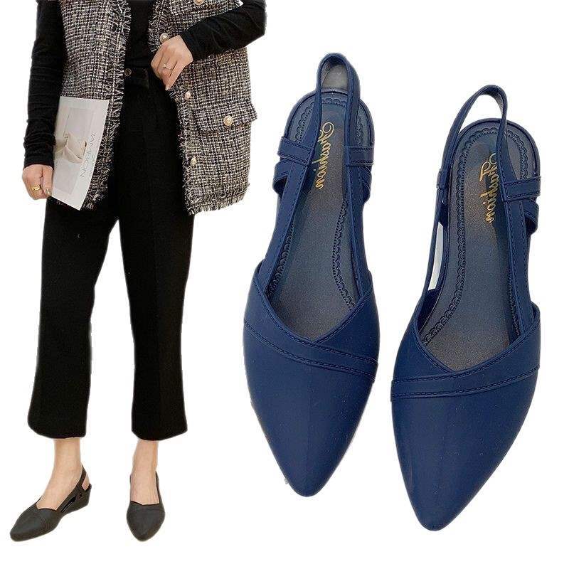 Sarah Express Pointed Toe Wedge Platform Sandals