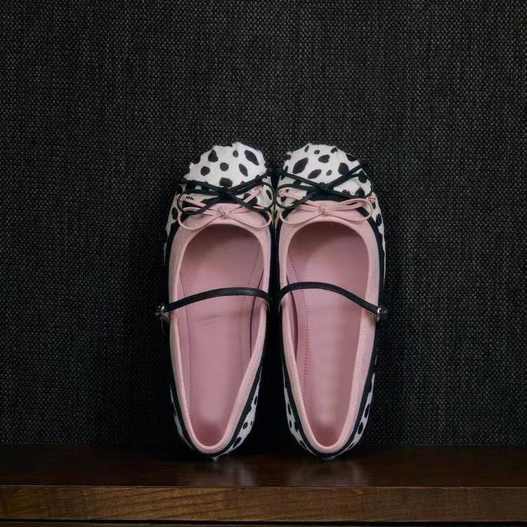 Sarah Express Bow-Tie Slingback Flat Shoes