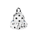 Sarah Express Polka Dot Lightweight Travel Backpack black and white