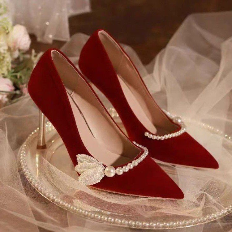 Sarah Express Mary Jane Stiletto Heels Crossover Strap