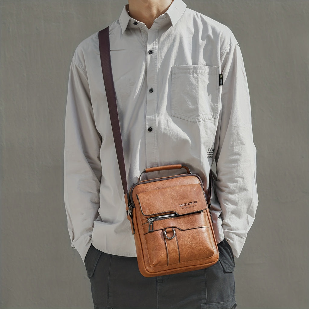 Sarah Express Structured Men's Crossbody Messenger Travel Bag
