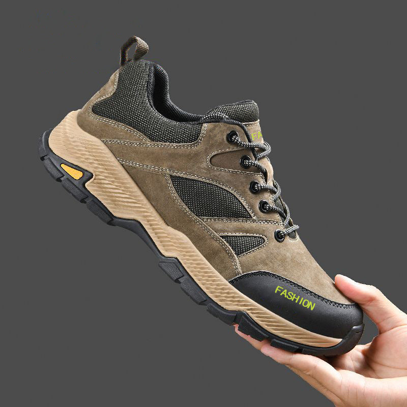 Sarah Express Men's Breathable Lace-Up Outdoor Sneakers