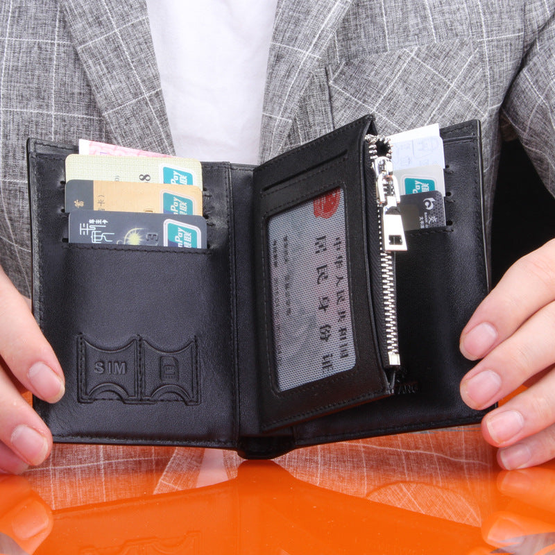 Sarah Express Crocodile Pattern Embossed Business Wallet