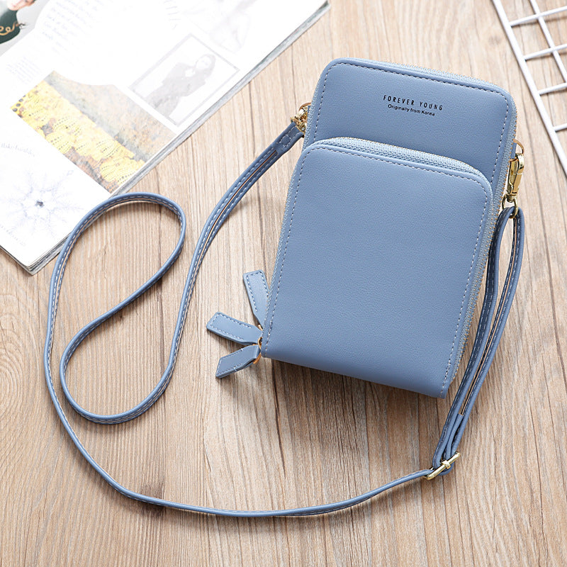 Sarah Express Multifunctional Messenger Mobile Phone Wallet Sky blue