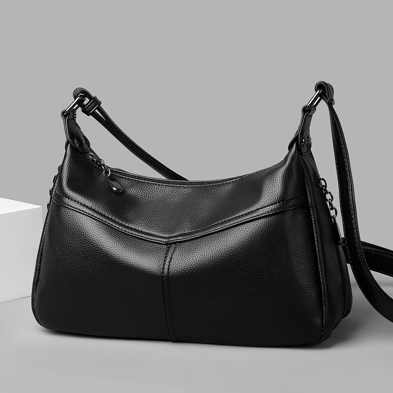 Sarah Express Casual Soft Dumpling Crossbody Shoulder Bag