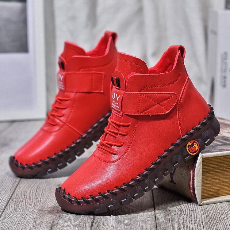 Sarah Express Women's Waterproof Platform Winter Ankle Boots