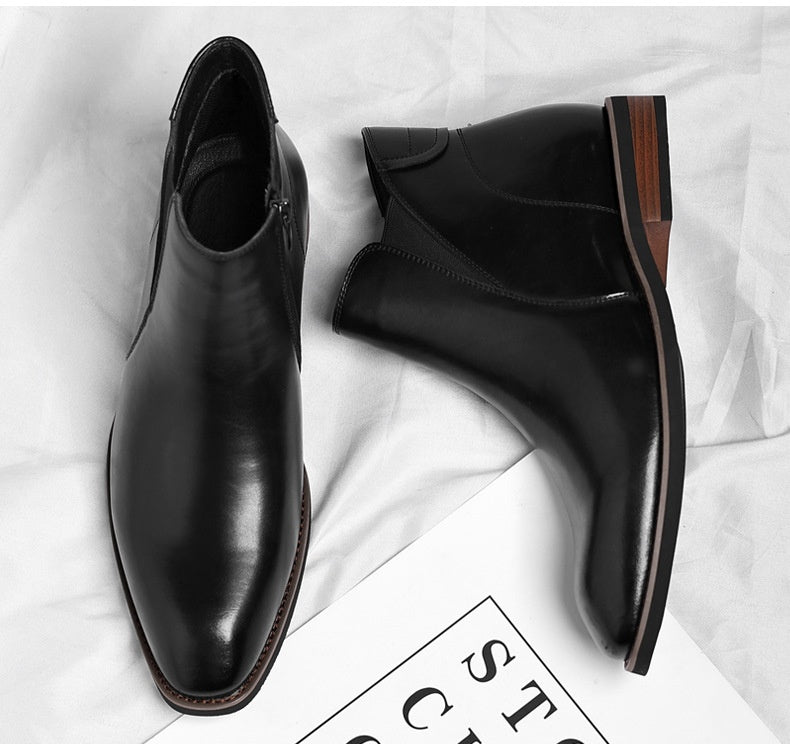 Sarah Express Men's Retro British Style Ankle Boots