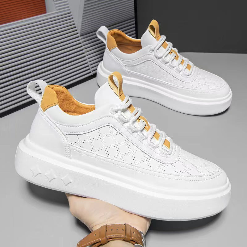 Sarah Express British Style Thick Soled Platform Sneakers