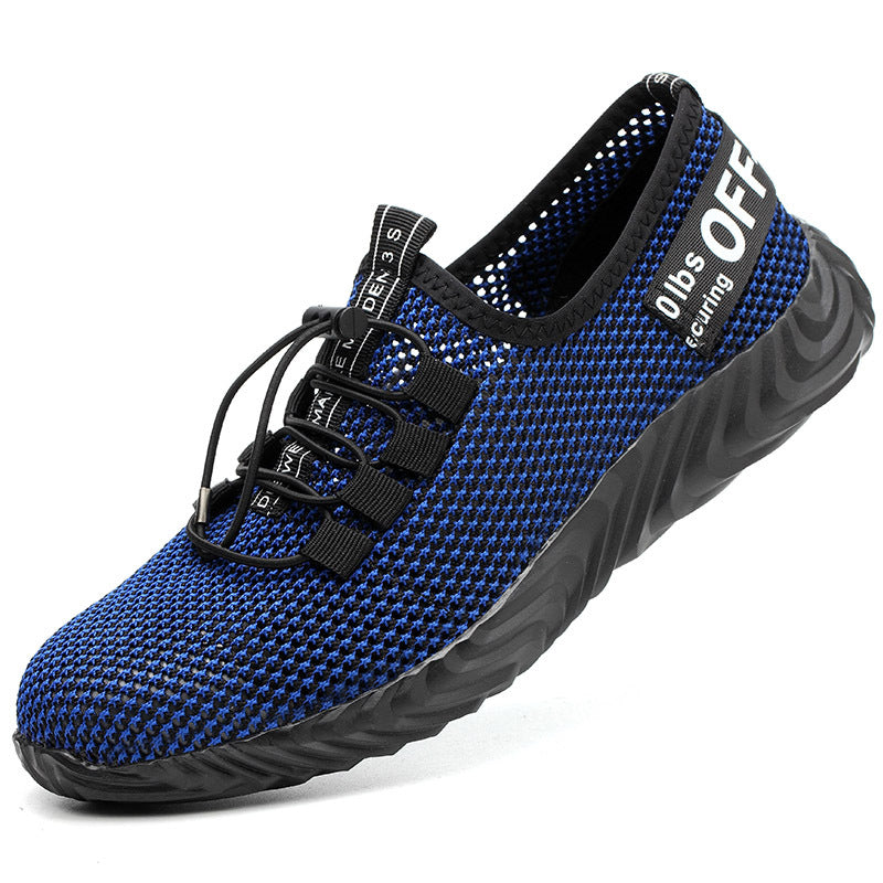 Lightweight Breathable Mesh Safety Sneakers – product detail alternate view