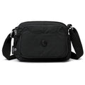 Sarah Express Small Square Nylon Crossbody Phone Bag Black 21X14X15CM