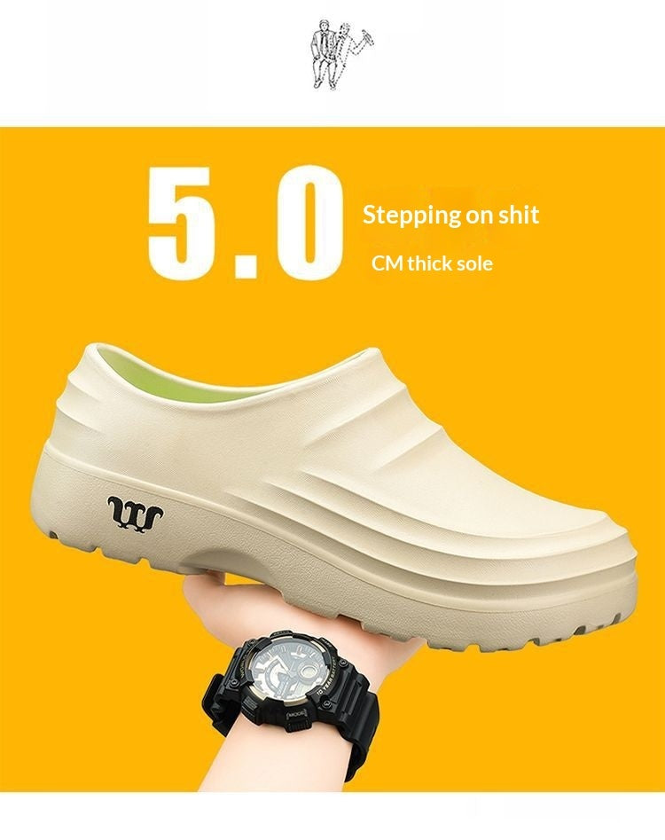 Sarah Express Men's Waterproof Non-Slip EVA Work Shoes