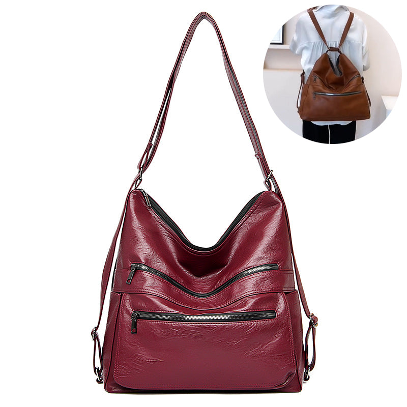 Sarah Express Convertible Zipper Shoulder Bag Backpack